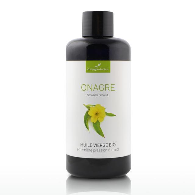 Onagre - Huile Végétale Vierge BIO - Flacon en verre - 200mL