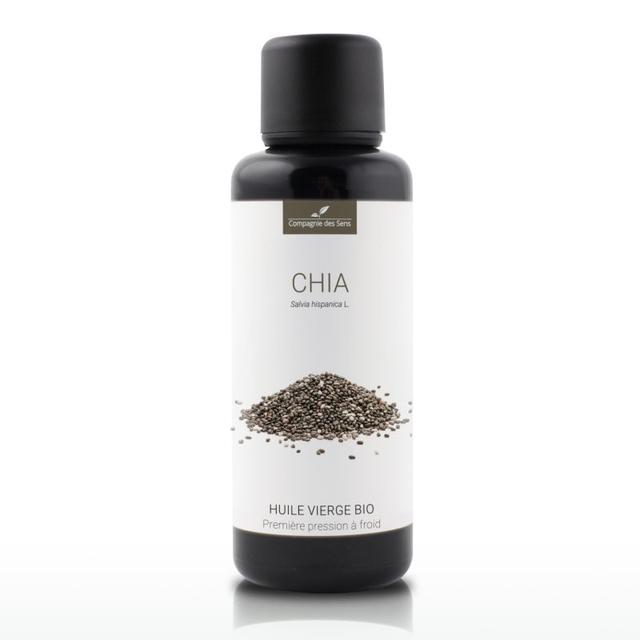 Chia de France - Huile Végétale Vierge BIO  - 50mL