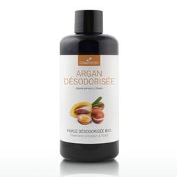 Argan désodorisée du Maroc - Huile Végétale Vierge BIO  - 200mL