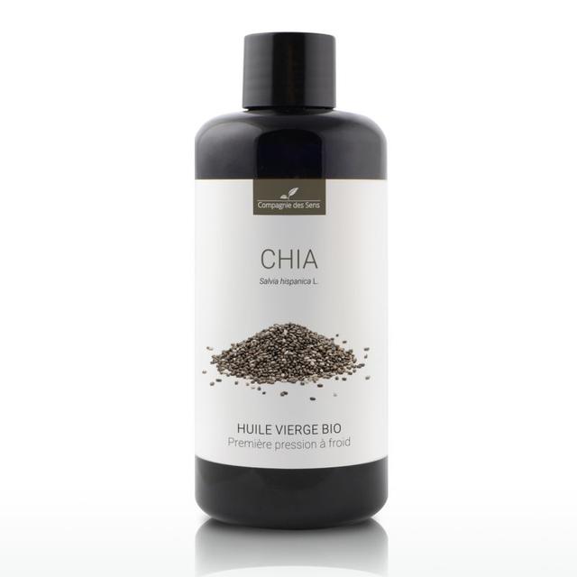 Chia de France - Huile Végétale Vierge BIO  - 200mL