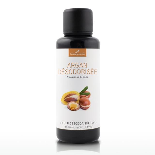 Argan désodorisée du Maroc - Huile Végétale Vierge BIO  - 50mL