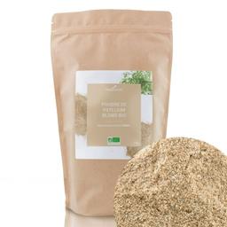 Psyllium blond BIO (téguments en poudre) - riche en fibres - 1kg