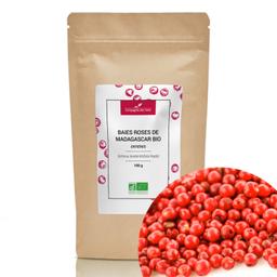 Baies roses de Madagascar BIO - Baies entières - 100g