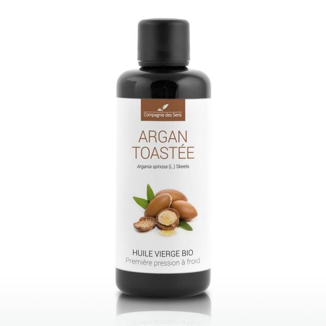 Argan toastée du Maroc - Huile Végétale Vierge BIO  - 100mL