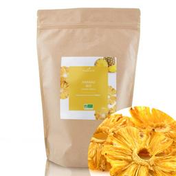 Ananas BIO (en rondelles, séchés) - source d'antioxydants - 500g