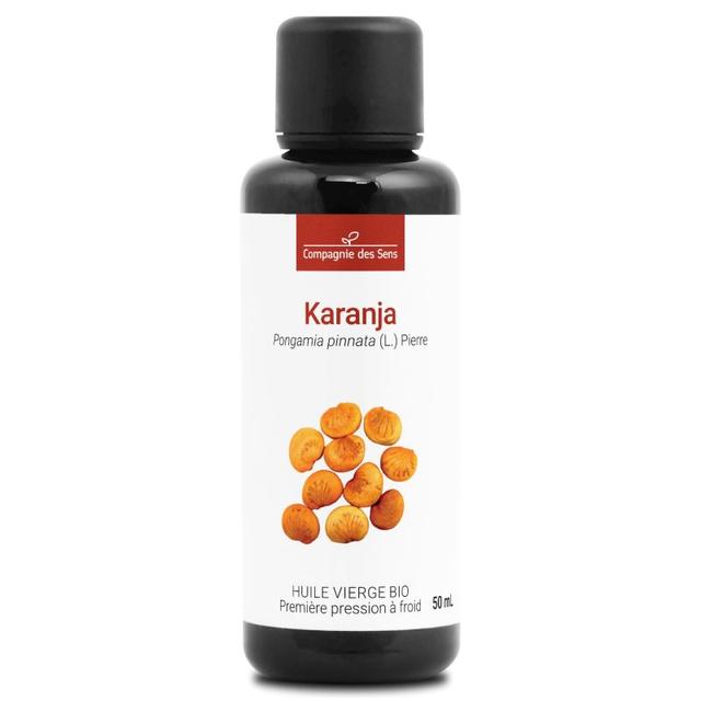 Karanja - Huile Végétale Vierge BIO - Flacon en verre - 50mL