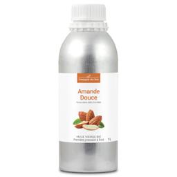 Amande Douce - Huile Végétale Vierge BIO  - 1L Alu