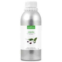 Jojoba - Huile Végétale Vierge BIO - Flacon en verre - 1L Alu