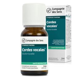 CORDES VOCALES - Huiles essentielles en solution buvable - 15mL