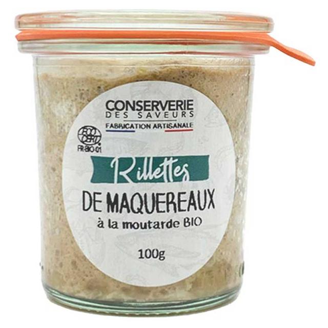 Rillettes de maquereau à la moutarde 100g