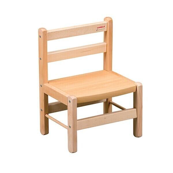 Chaise enfant en bois - Vernis Naturel