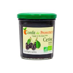 Confiture extra de cerise noire 370g