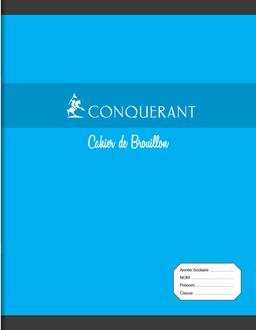 Cahier de brouillon 170 x 220 mm 96 Pages 56g x 10