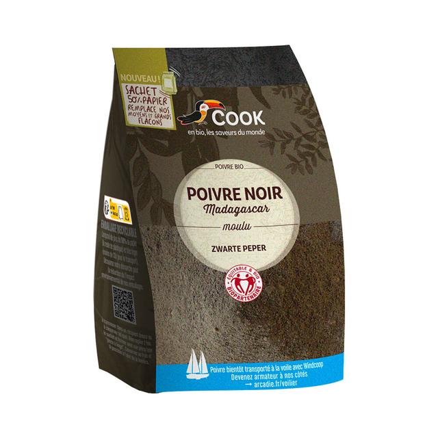 Poivre noir moulu 150g