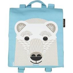 Cartable maternelle Coton Bio Ours Blanc