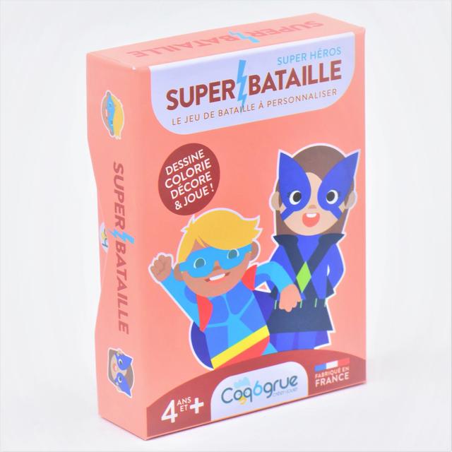 Jeu de cartes à créer Super bataille héroines et héros