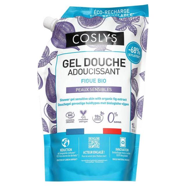 Eco-recharge gel douche adoucissant à la figue 1L