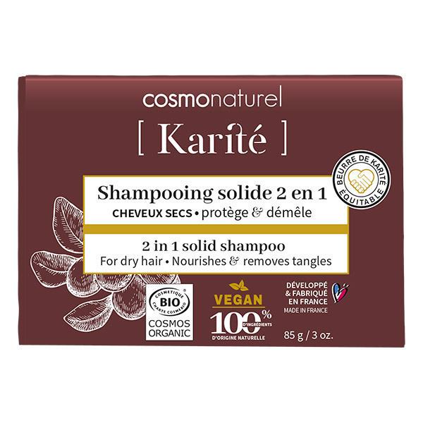 Shampoing solide 2en1 cheveux secs 85g