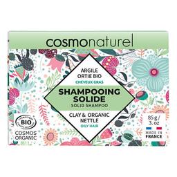 Shampoing solide cheveux gras Argile Ortie 85g