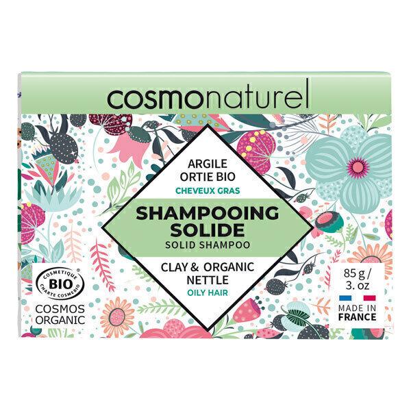 Shampoing solide cheveux gras Argile Ortie 85g