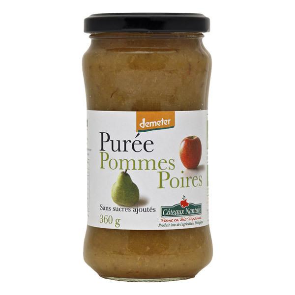 Purée pommes poires Bio et Demeter 360g