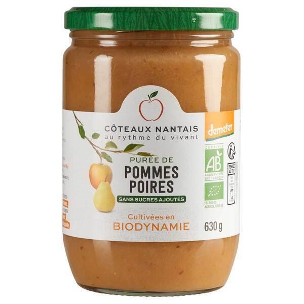 Purée pommes poires 630g