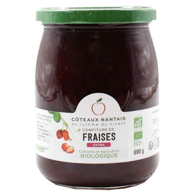 Confiture de fraises extra 690g