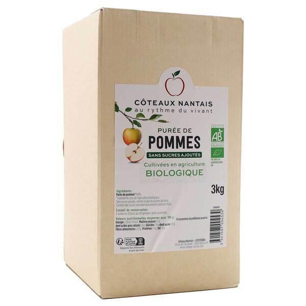 Purée de pommes 3kg