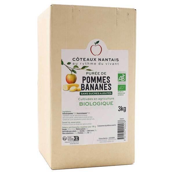 Purée pommes bananes 3kg