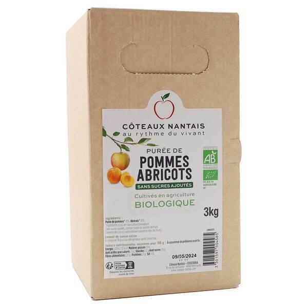 Purée pommes abricots 3kg