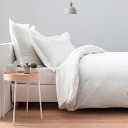 Housse de couette percale de coton peigné 160 fils - 400tc STOCK