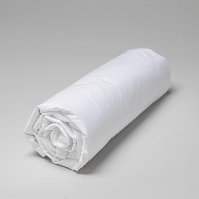 Drap housse percale de coton peigné 160 fils - 400tc STOCKHOLM