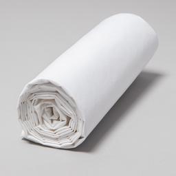 Drap housse percale de coton lavé 120 fils - 300TC PARIS