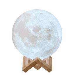 Lampe veilleuse à poser pleine lune 15 cm