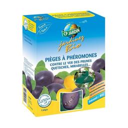 2 pièges à phéromones contre le ver des prunes