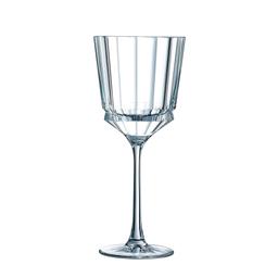 Verre à pied Macassar en cristallin 25 cl (lot de 6)