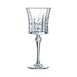 6 verres à vin rouge et blanc 27cl Lady Diamond - Cristal d'Arqu