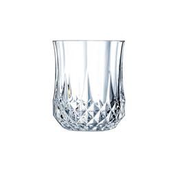 6 verres à eau 23cl - Verre ultra transparent au design vintage