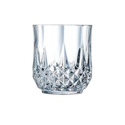 6 verres à eau 32cl - Verre ultra transparent au design vintage