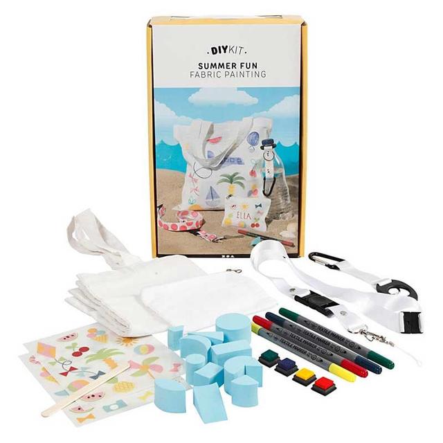 Kit DIY - Peinture sac en tissu Summer