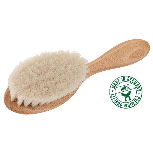 Brosse à cheveux bébé hêtre poils de chèvre