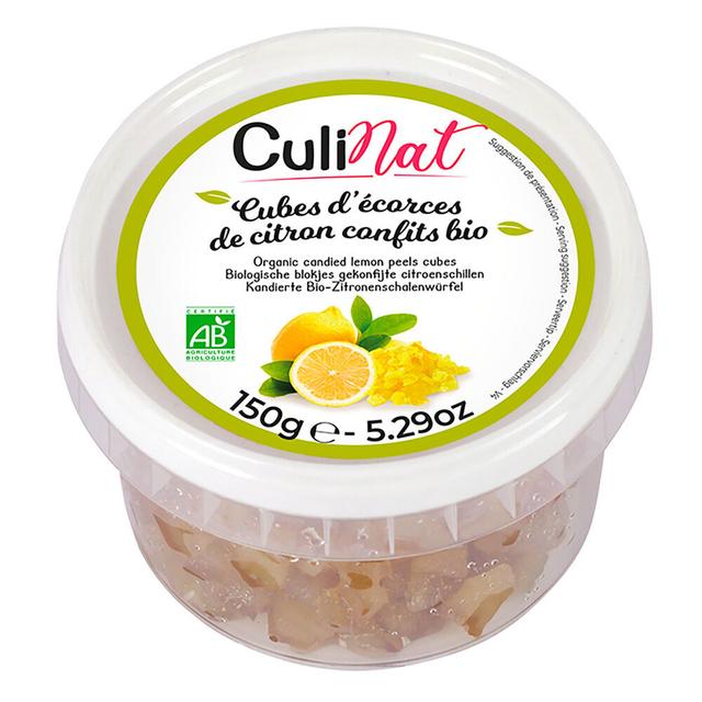 Cubes d'écorces de citron confits 150g