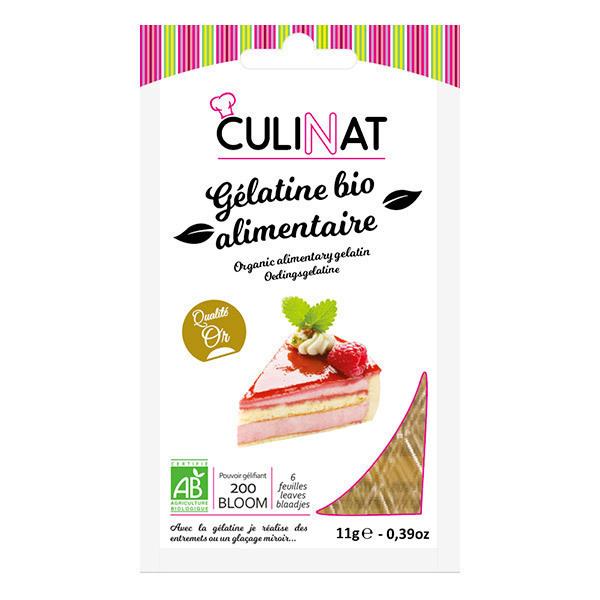 Feuilles de gélatine 11g