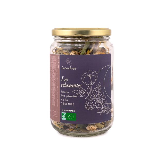 Tisane LES RELAXANTES - Sommeil & Détente - Artisanal & Français