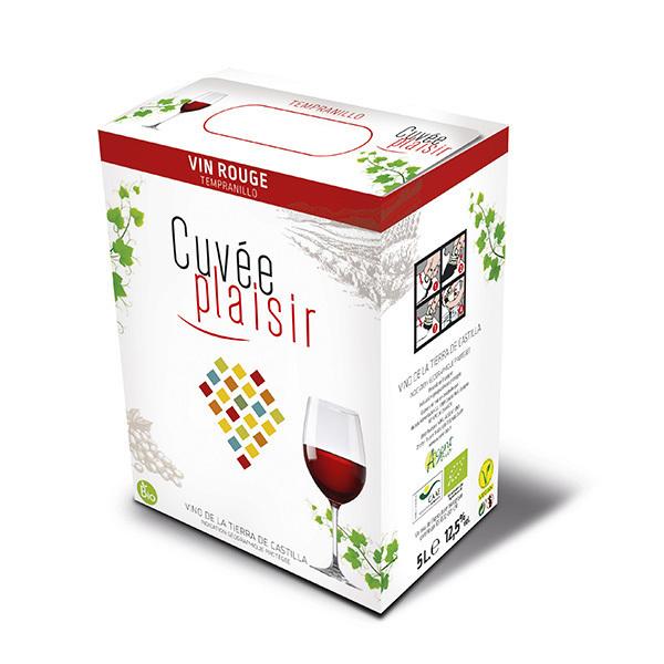 Cuvée plaisir Vin de la terre de Castille - Rouge 5L