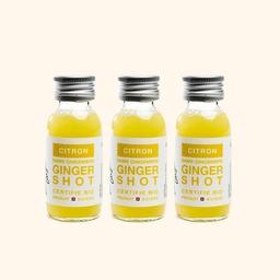 Shot de Jus de Gingembre & Citron Bio - 3 x 60ml