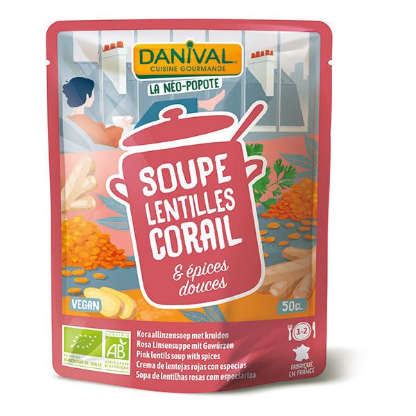 Soupe lentilles corail et épices 500ml