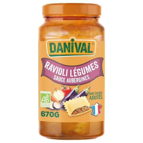 Raviolis légumes sauce aubergine 670g