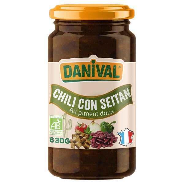 Chili con seitan au piment doux 630g