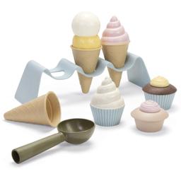 Jouet bioplastique Coffret de cupcake et crème glacée